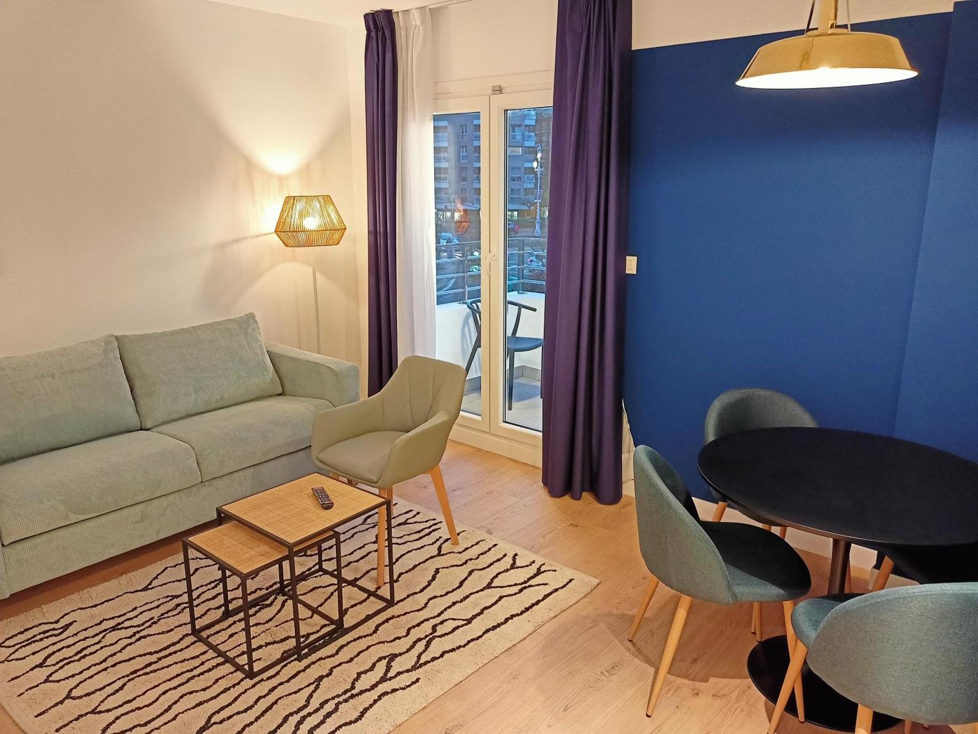 Abba Apartments Playa De Gros San Sebastián Eksteriør bilde